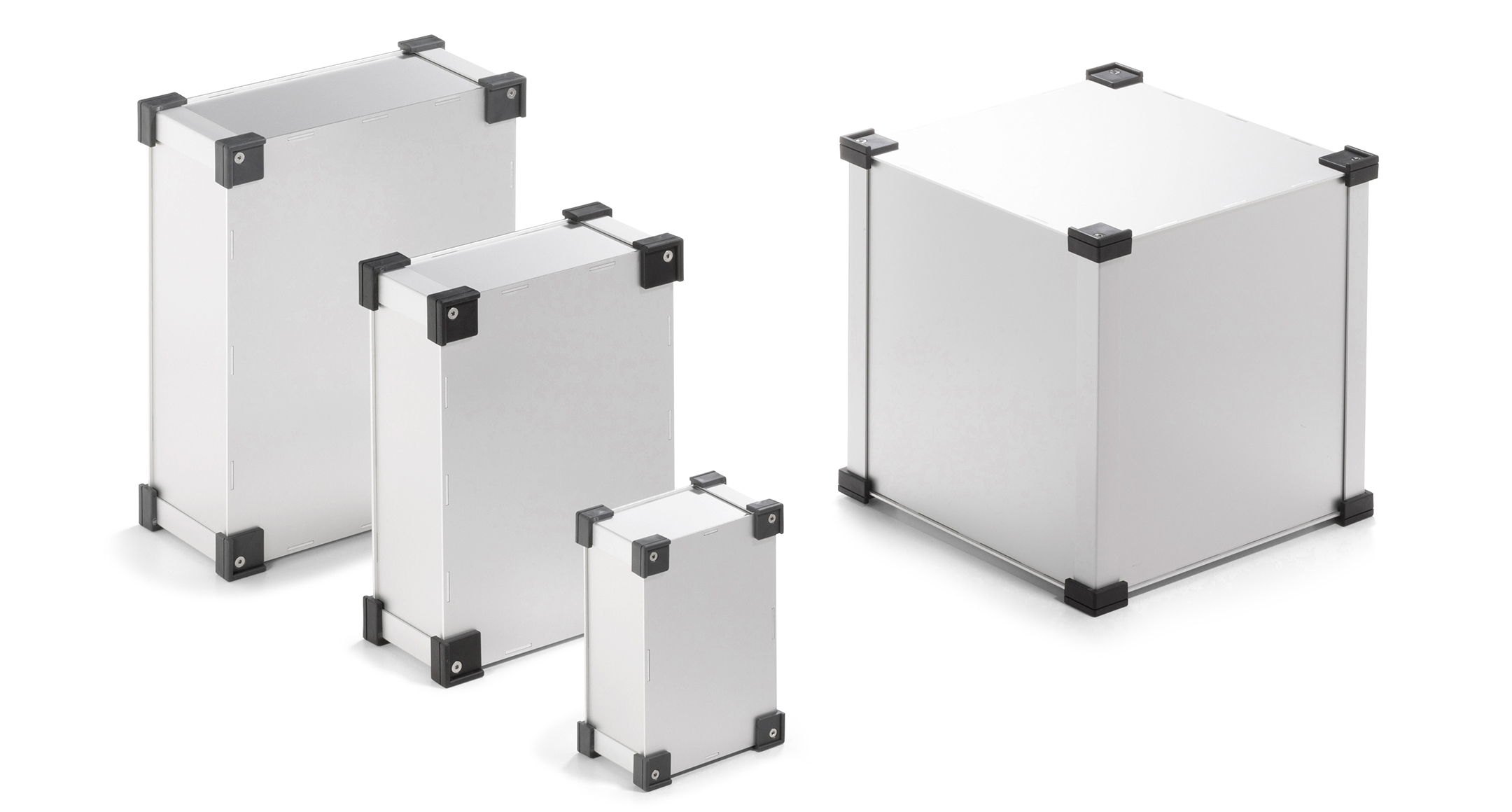 CUSTOM SIZED ALUMINIUM FRAME BOX with CORNER GUARD - ALGF series