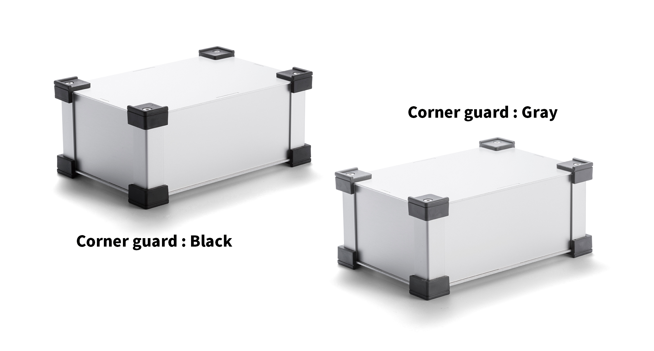 CUSTOM SIZED ALUMINIUM FRAME BOX with CORNER GUARD - ALGF series