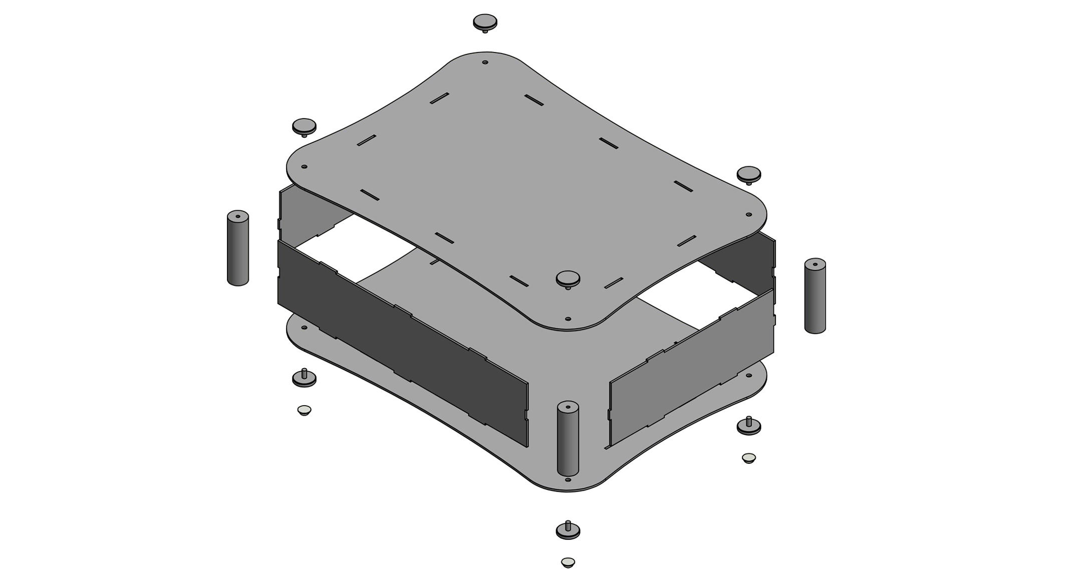 AUDIO AMPLIFIER CASE - ALR series