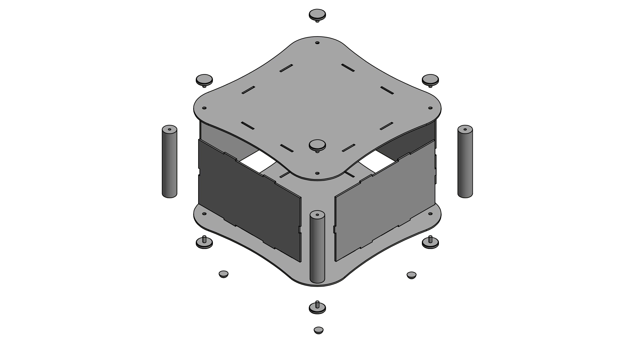 ARC DESIGN ALUMINIUM ENCLOSURE - ALR series