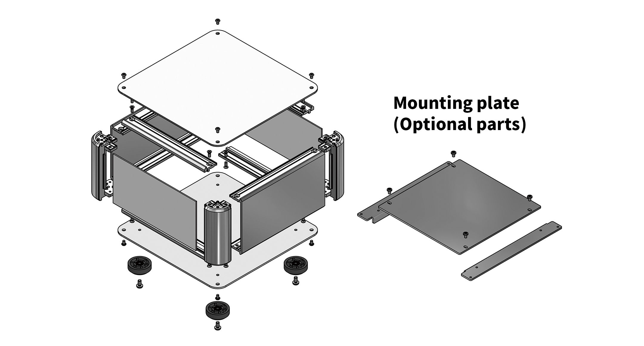 ALUMINIUM ENCLOSURE - AU series