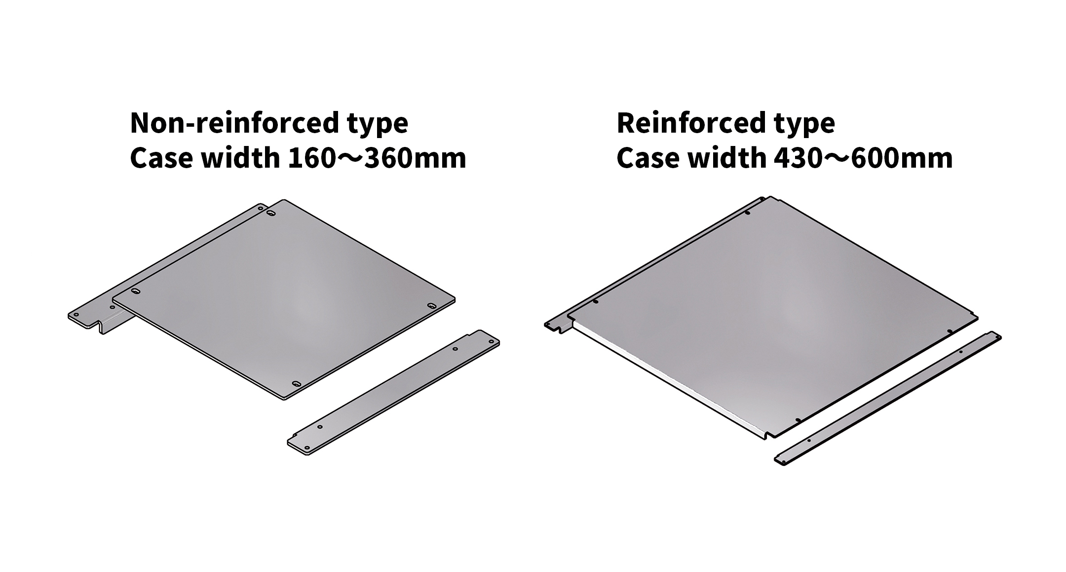 MOUNTING PLATE for AU□ series (for AU・AUG・AUGE・AUP・AUPE・AUX・AUXE)