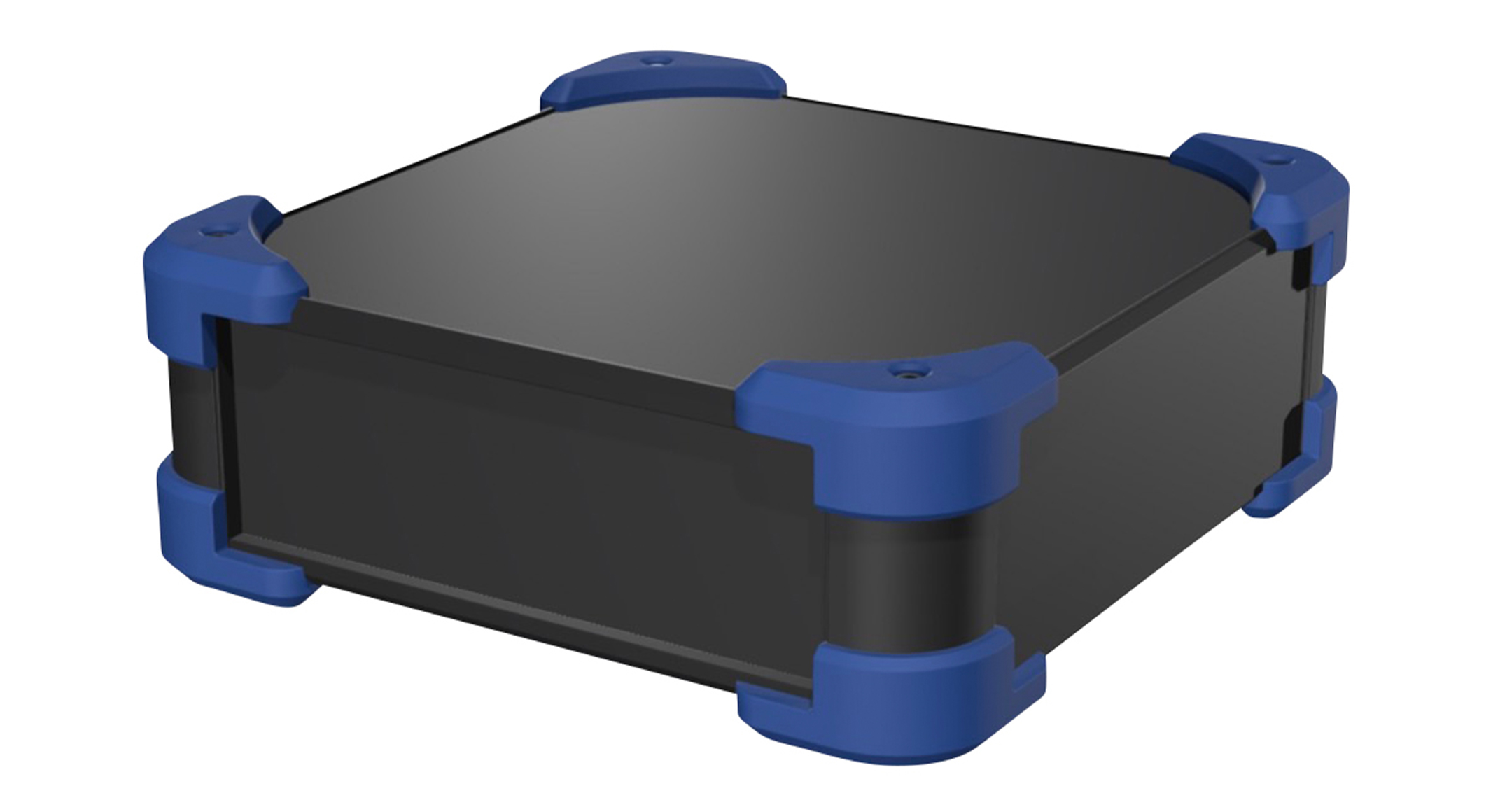 ALUMINIUM ENCLOSURE with CORNER GUARD - AUG series:Black / Navy
