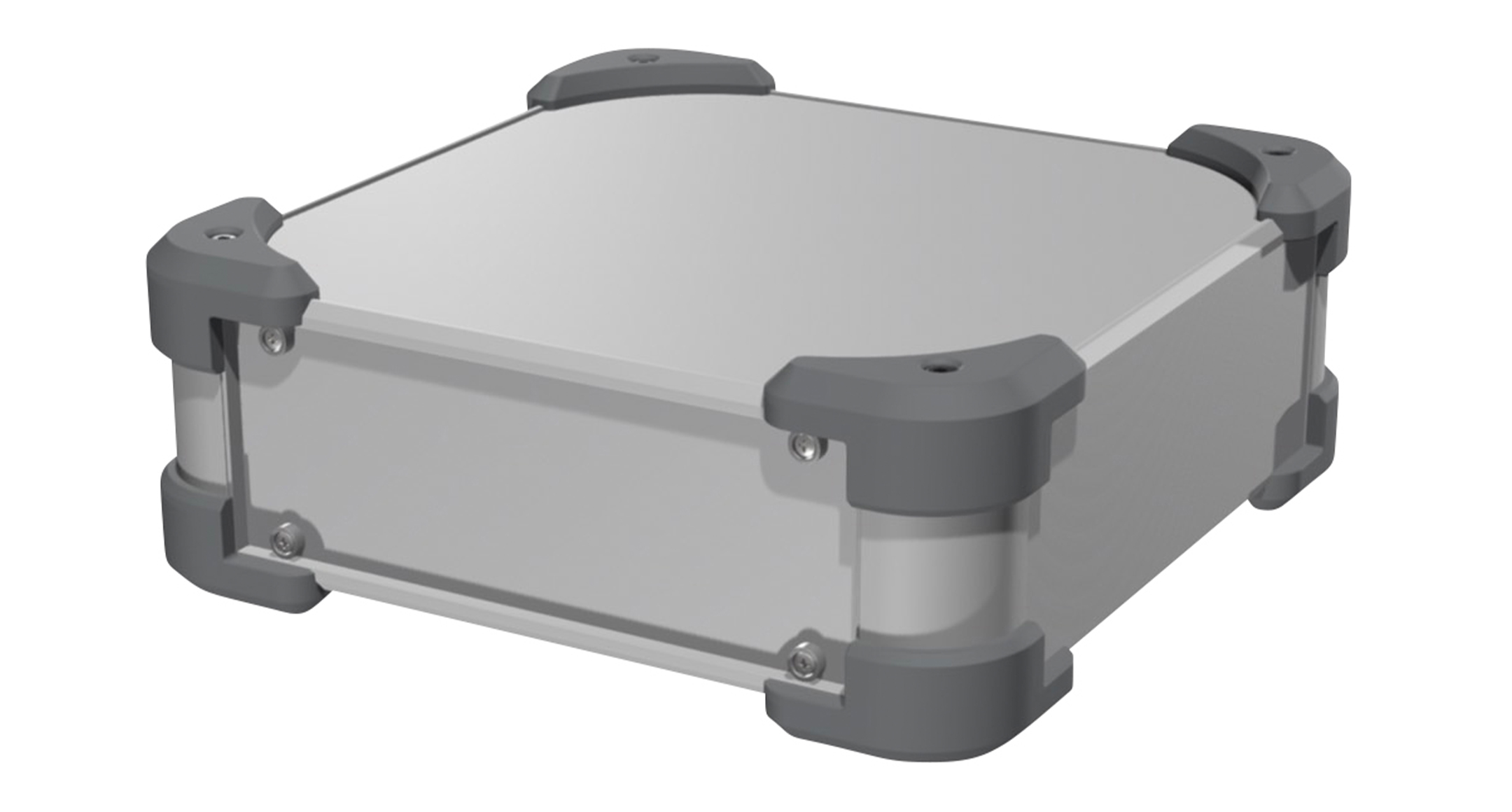 EMC SHIELDED RUGGED ENCLOSURE - AUGE series:Silver / Gray(Similar to PANTONE 431C)