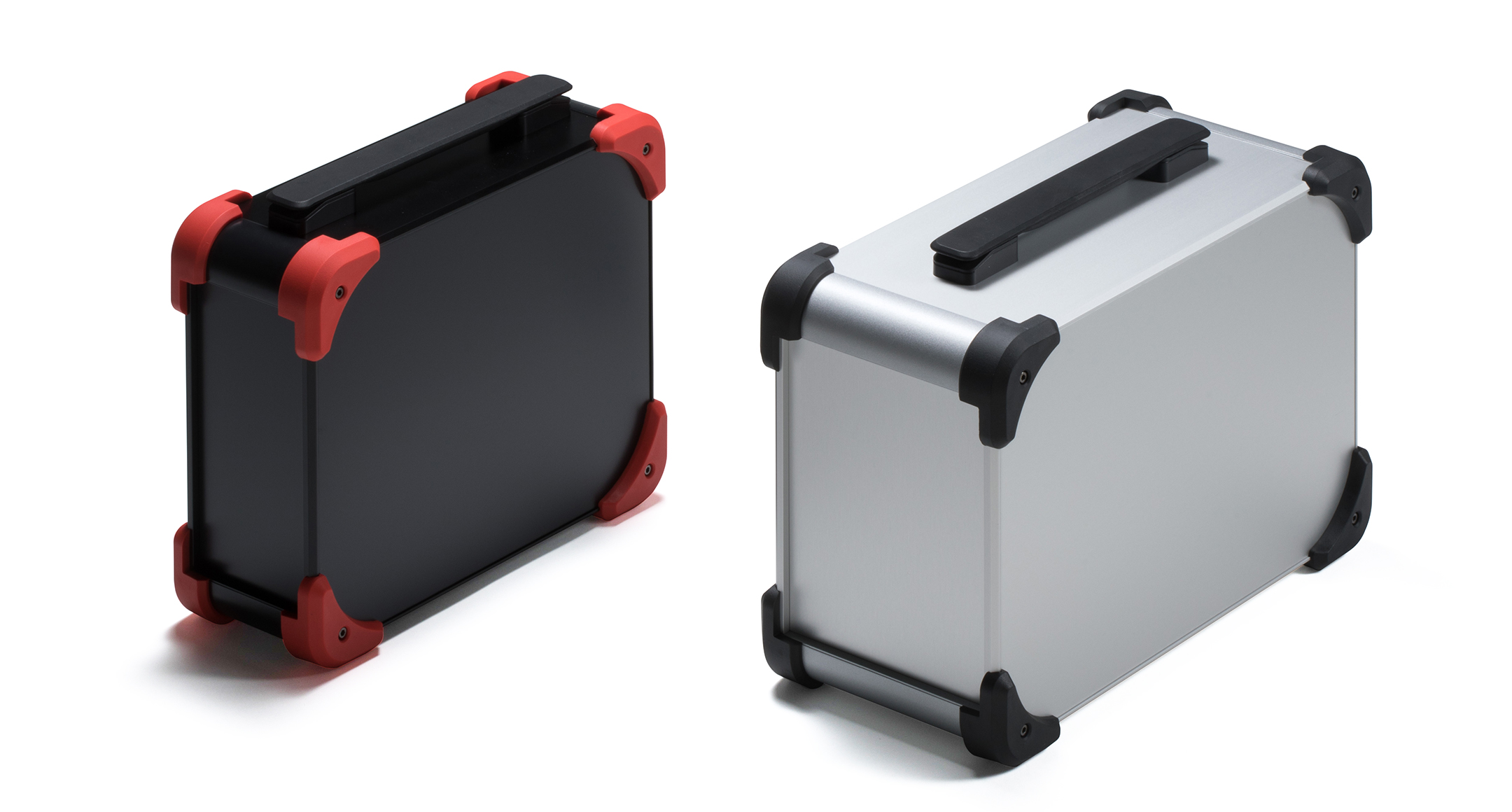 PORTABLE ALUMINIUM INSTRUMENT CASE with HANDLE - AUGH series