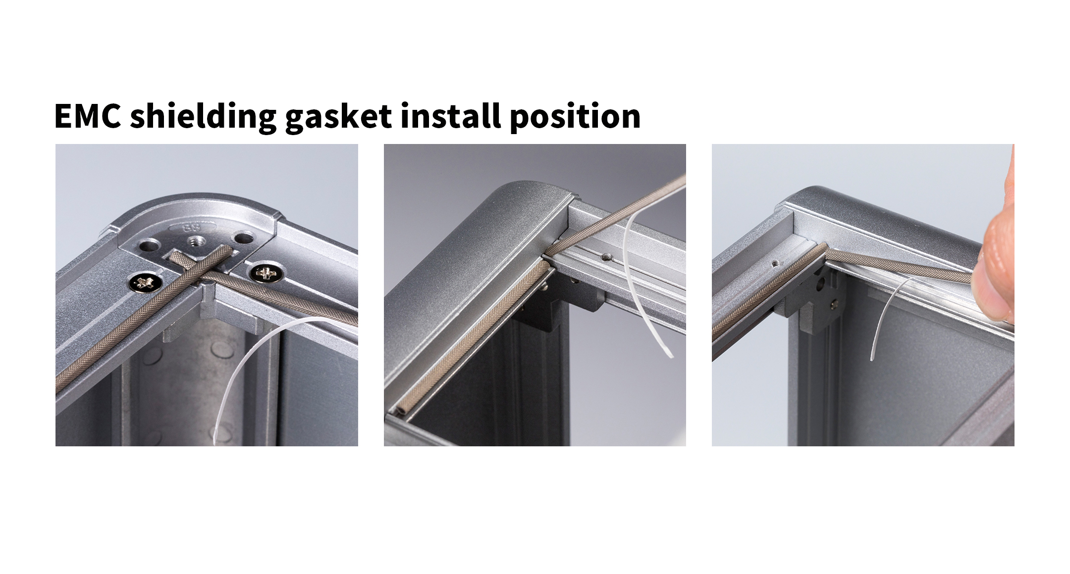 EMC SHIELDED ENCLOSURE with DETACHABLE PANELS - AUPE series