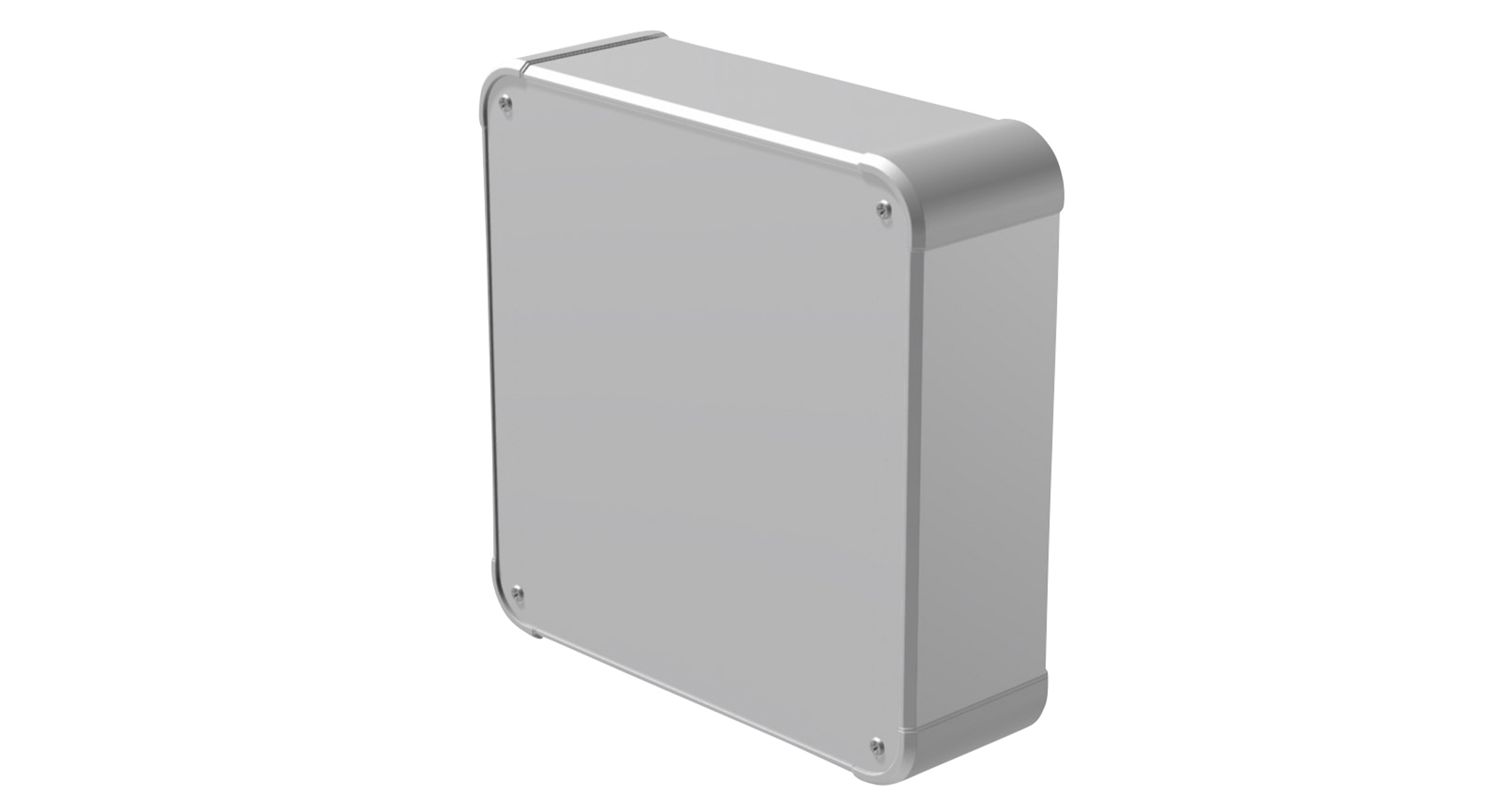 ALUMINIUM CONTROL BOX - AUX series:Silver