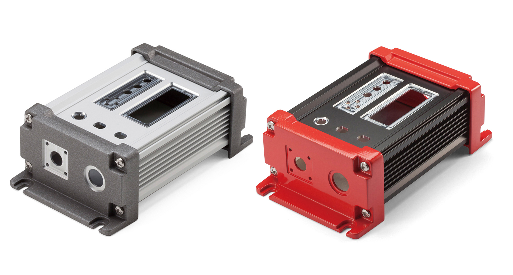 IP67 FLANGED ALUMINUM ENCLOSURE - AW series