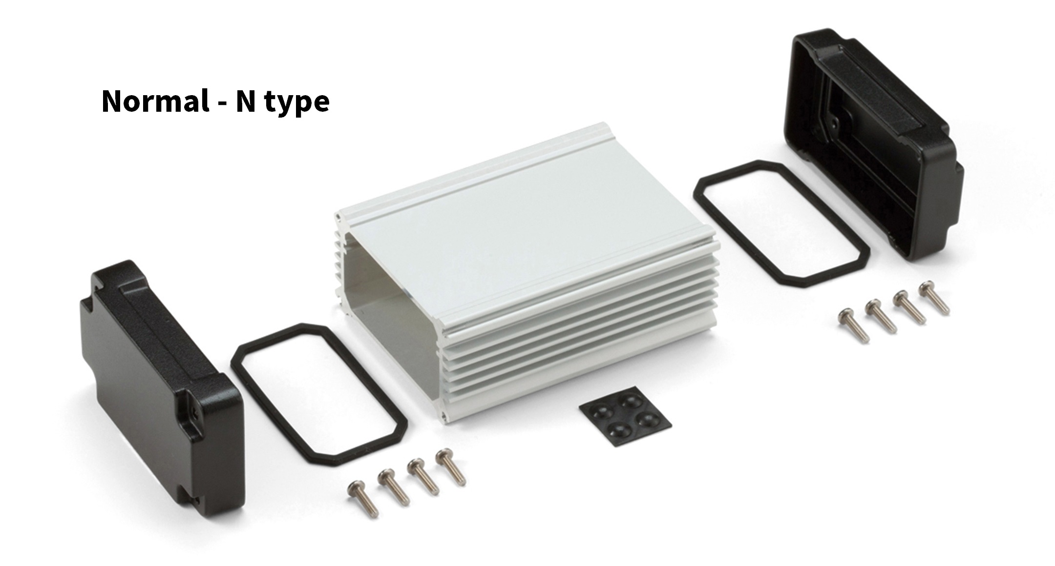 IP67 HEATSINK ALUMINUM ENCLOSURE - AWN series