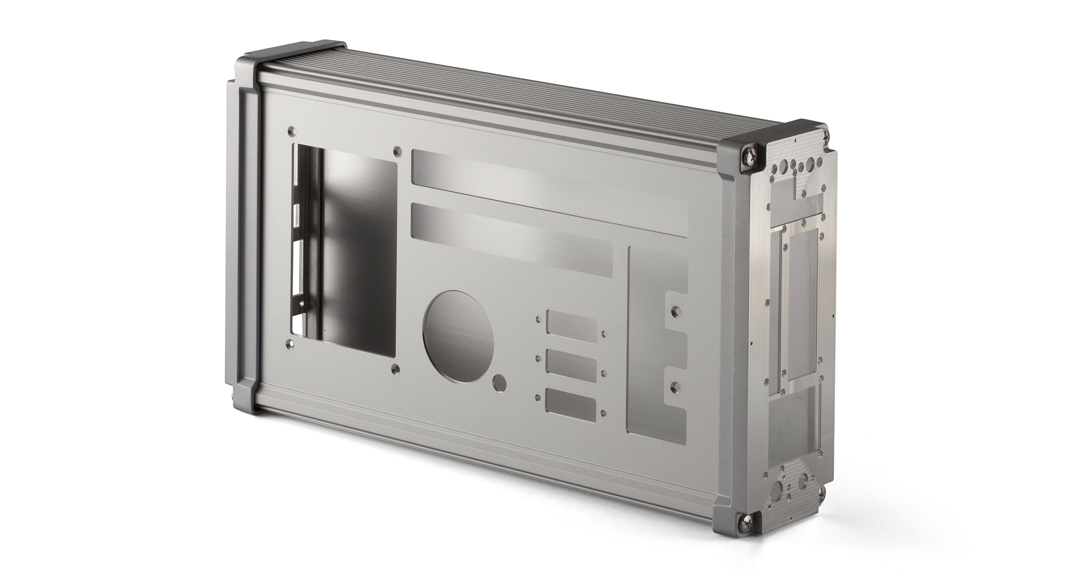 CUSTOM SIZED IP67 HEATSINK ALUMINUM ENCLOSURE - AWNS series