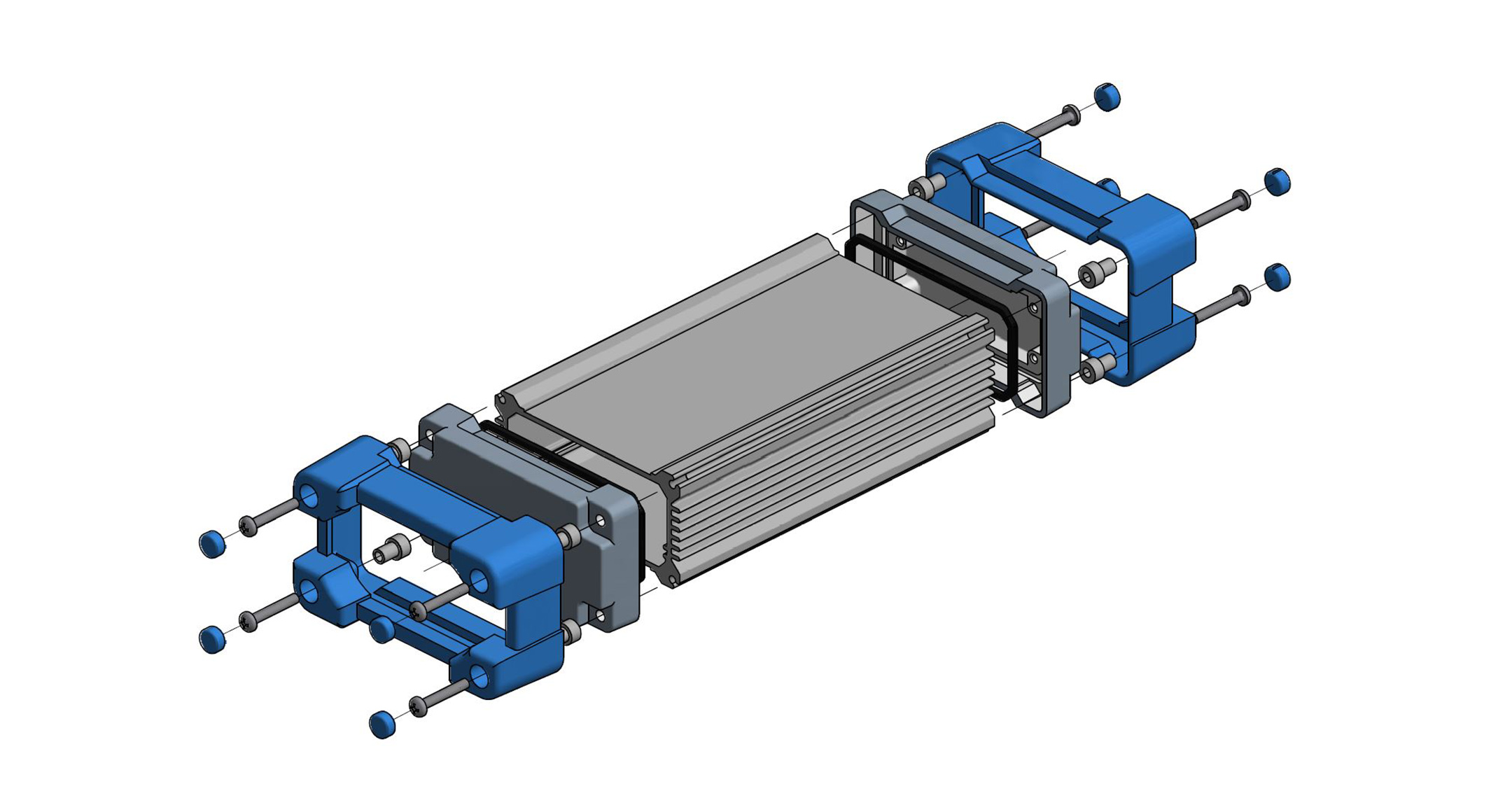 IP67 ALUMINUM ENCLOSURE with SILICONE PROTECTOR - AWP series