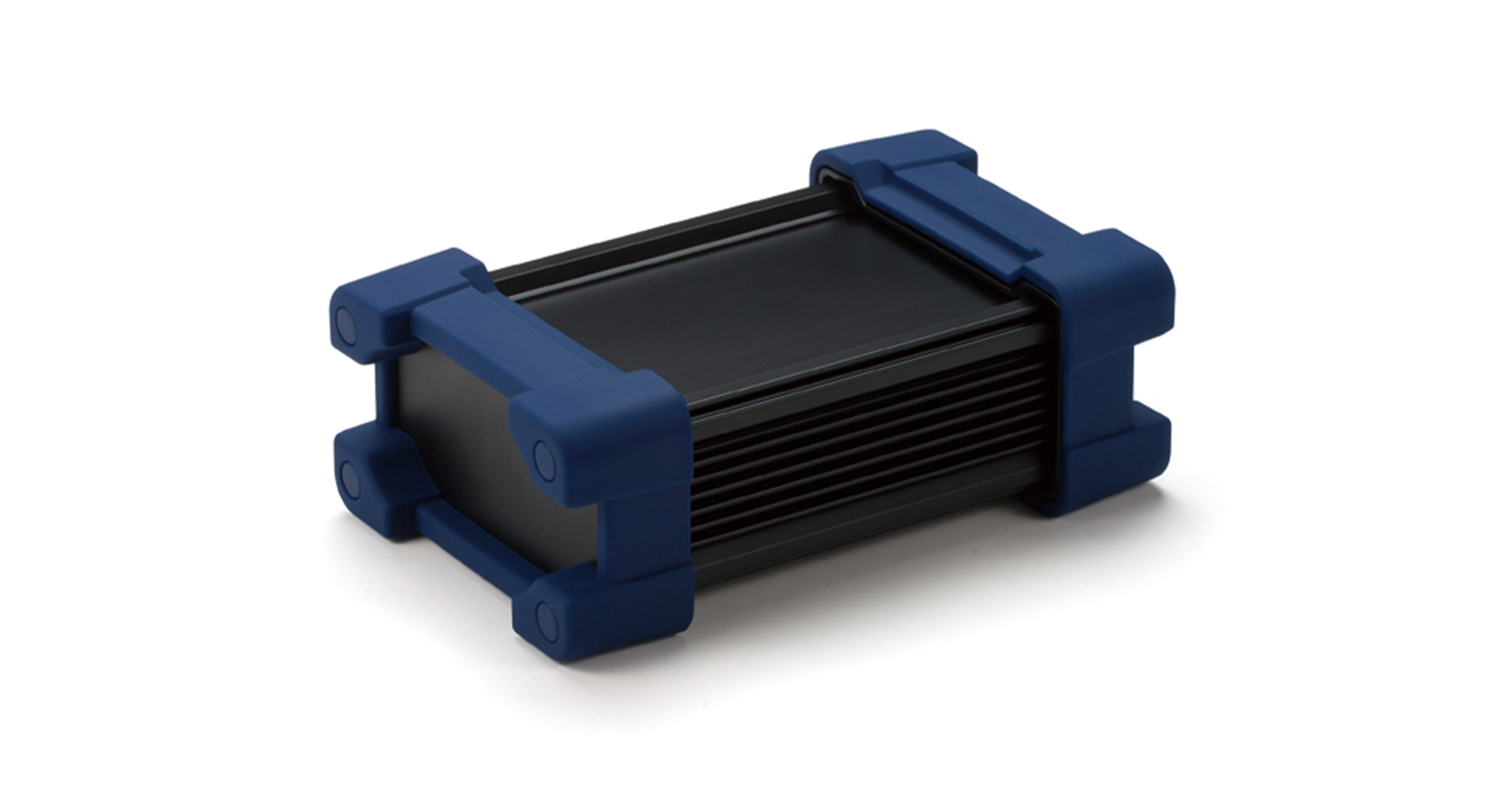 IP67 ALUMINUM ENCLOSURE with SILICONE PROTECTOR - AWP series:Black/Navy