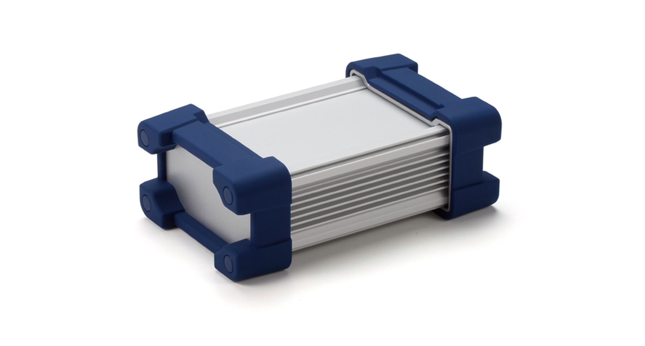 IP67 ALUMINUM ENCLOSURE with SILICONE PROTECTOR - AWP series:Silver/Navy