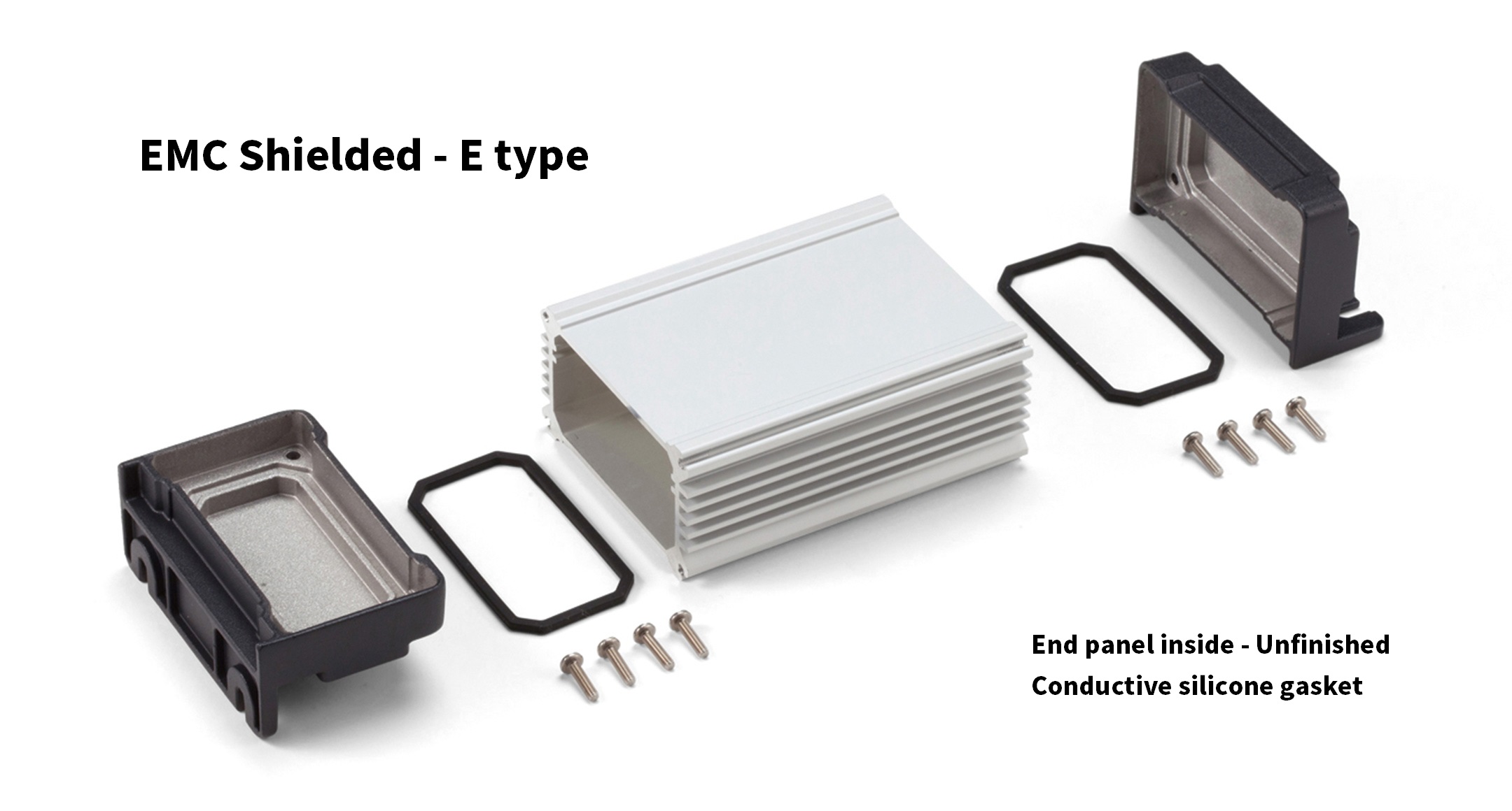 CUSTOM SIZED IP67 FLANGED ALUMINUM ENCLOSURE - AWS series