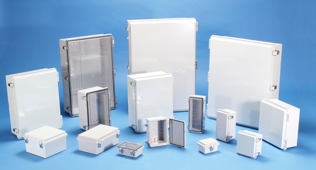 IP65 LATCH-HINGED ABS PLASTIC BOX - BCAP series