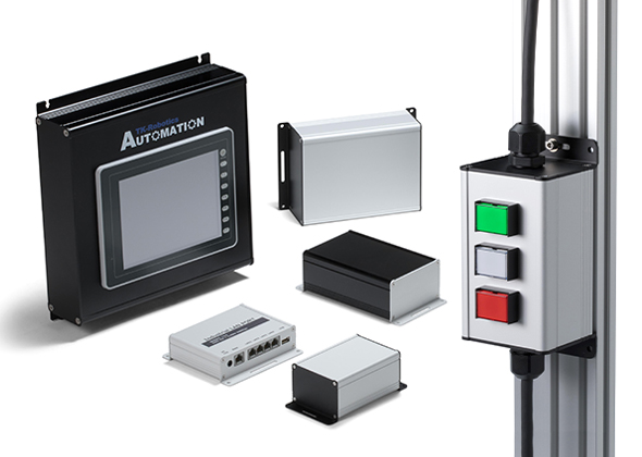 WALLMOUNT EXTRUDED ALUMINUM ENCLOSURE - EXF series