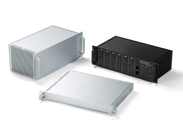 HEATSINK RACK MOUNT ENCLOSURE with HANDLE - HYRH series