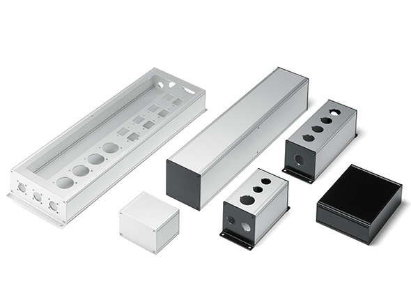 ALUMINIUM PROFILE ENCLOSURE - CUSTOM LENGTH - KCF series