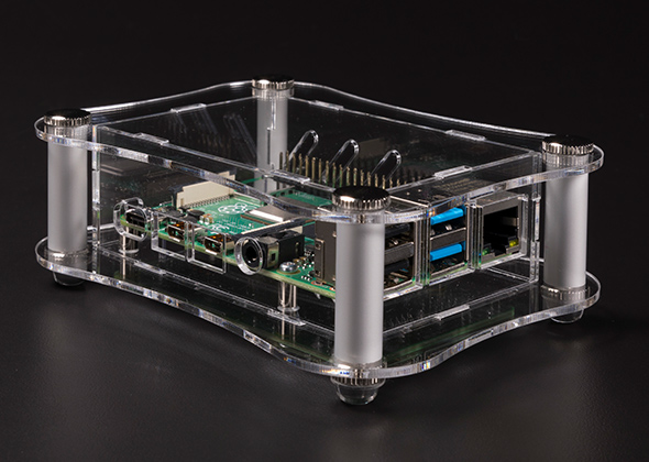 Raspberry Pi 4B ACRYLIC CASE - RPA series