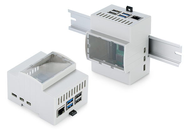 Raspberry Pi 5 DIN RAIL CASE - RPDM-5
