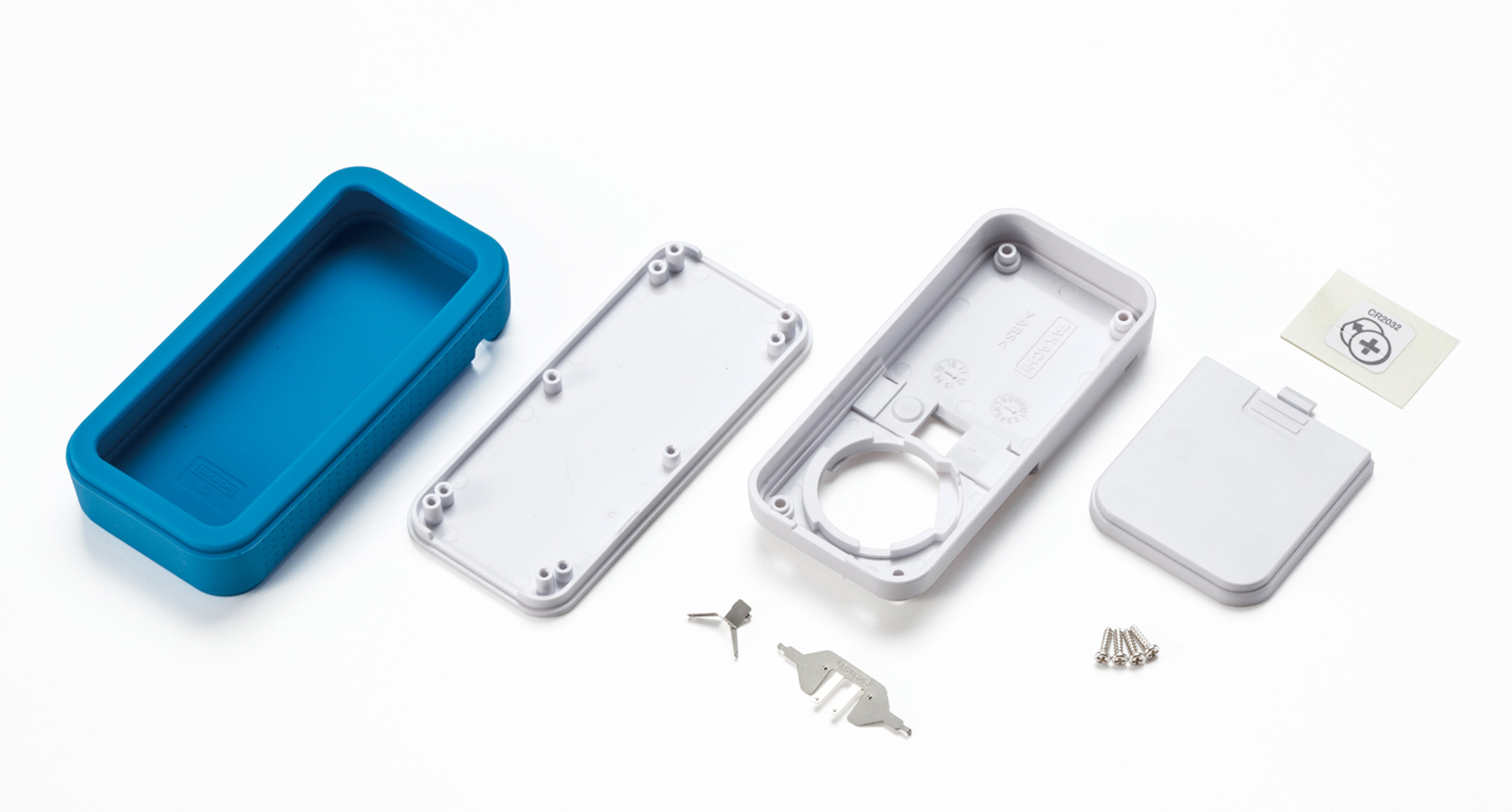 PORTABLE PLASTIC CASE with SILICONE COVER - CSS series