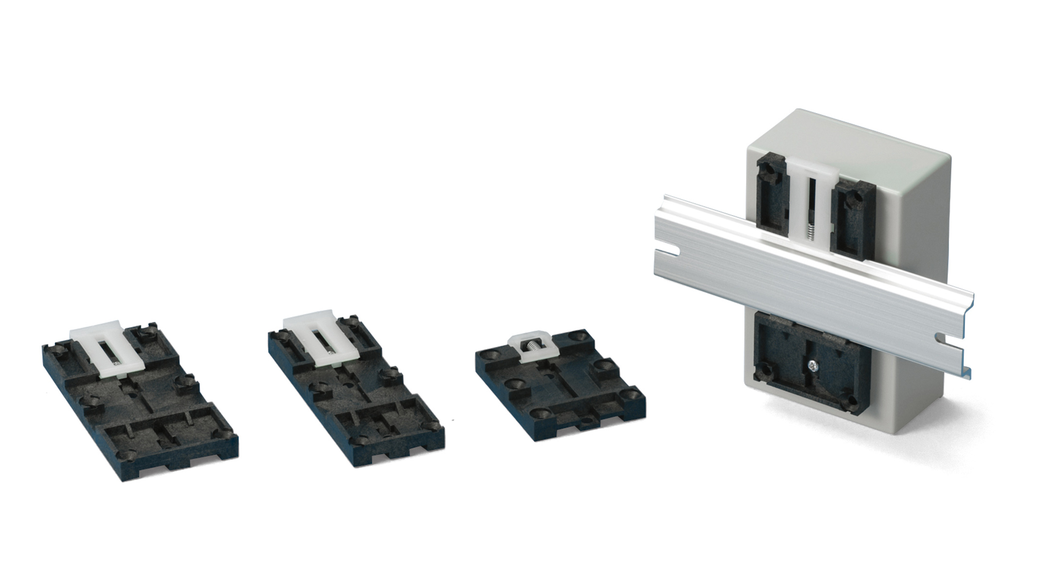 DIN RAIL MOUNTING BASE - DRA series