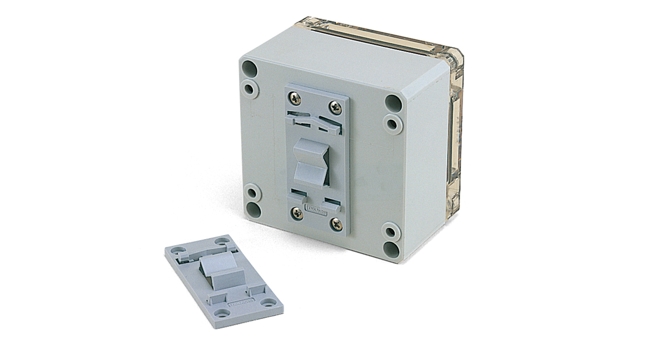 LOW COST DIN-RAIL MOUNTING PLATE - DRT series