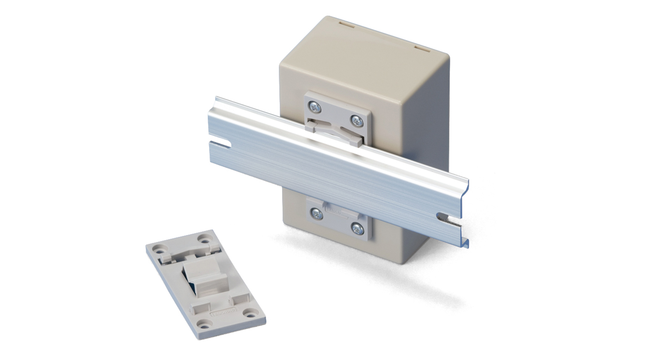 LOW COST DIN-RAIL MOUNTING PLATE - DRT series