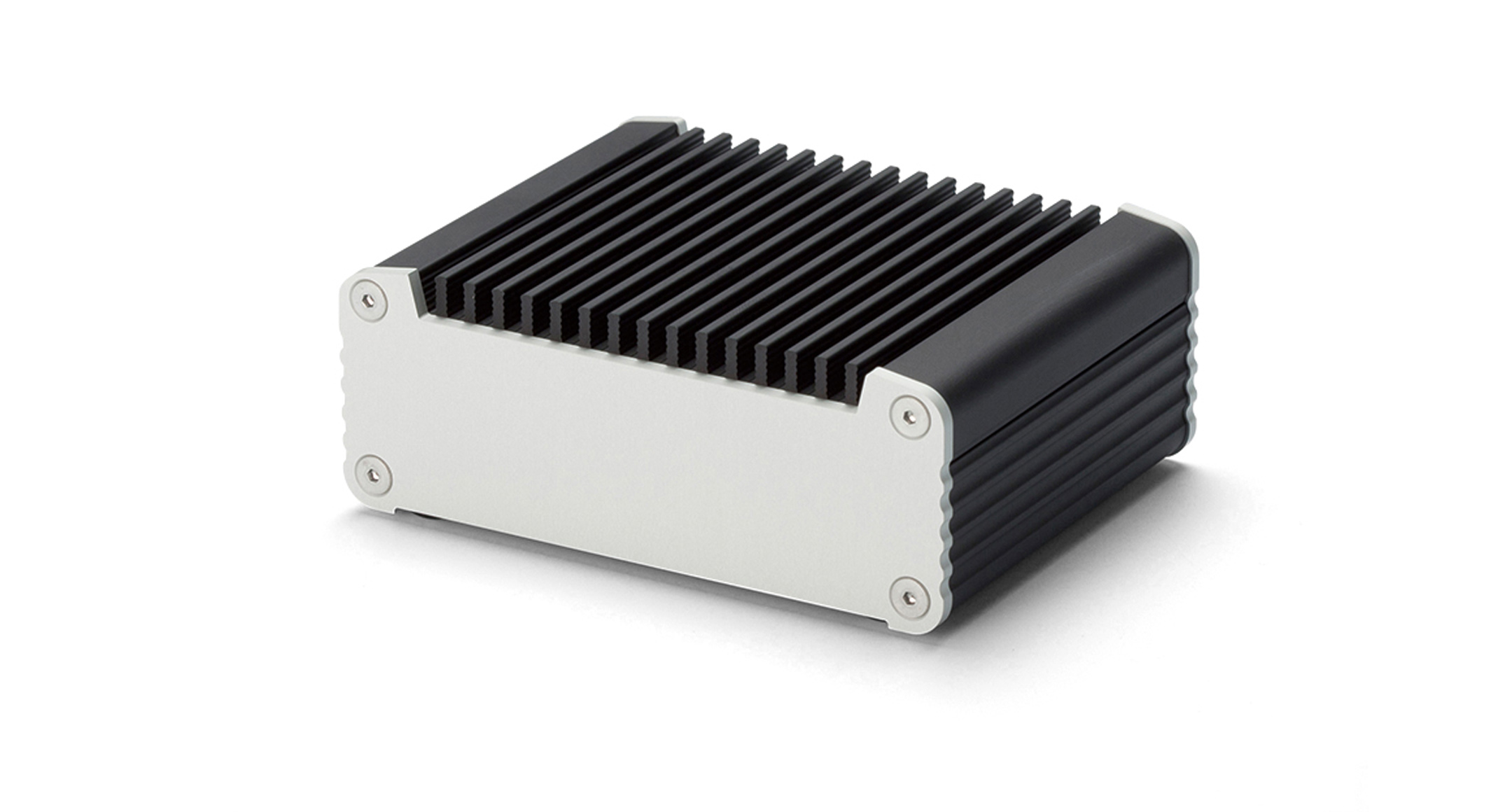 CUSTOM SIZED HEATSINK ENCLOSURE - EXHS series:Black/Silver