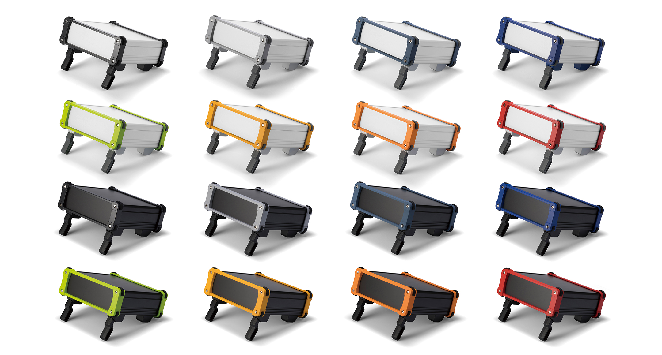 ALUMINIUM ENCLOSURE with TILT LEG - EXPT series