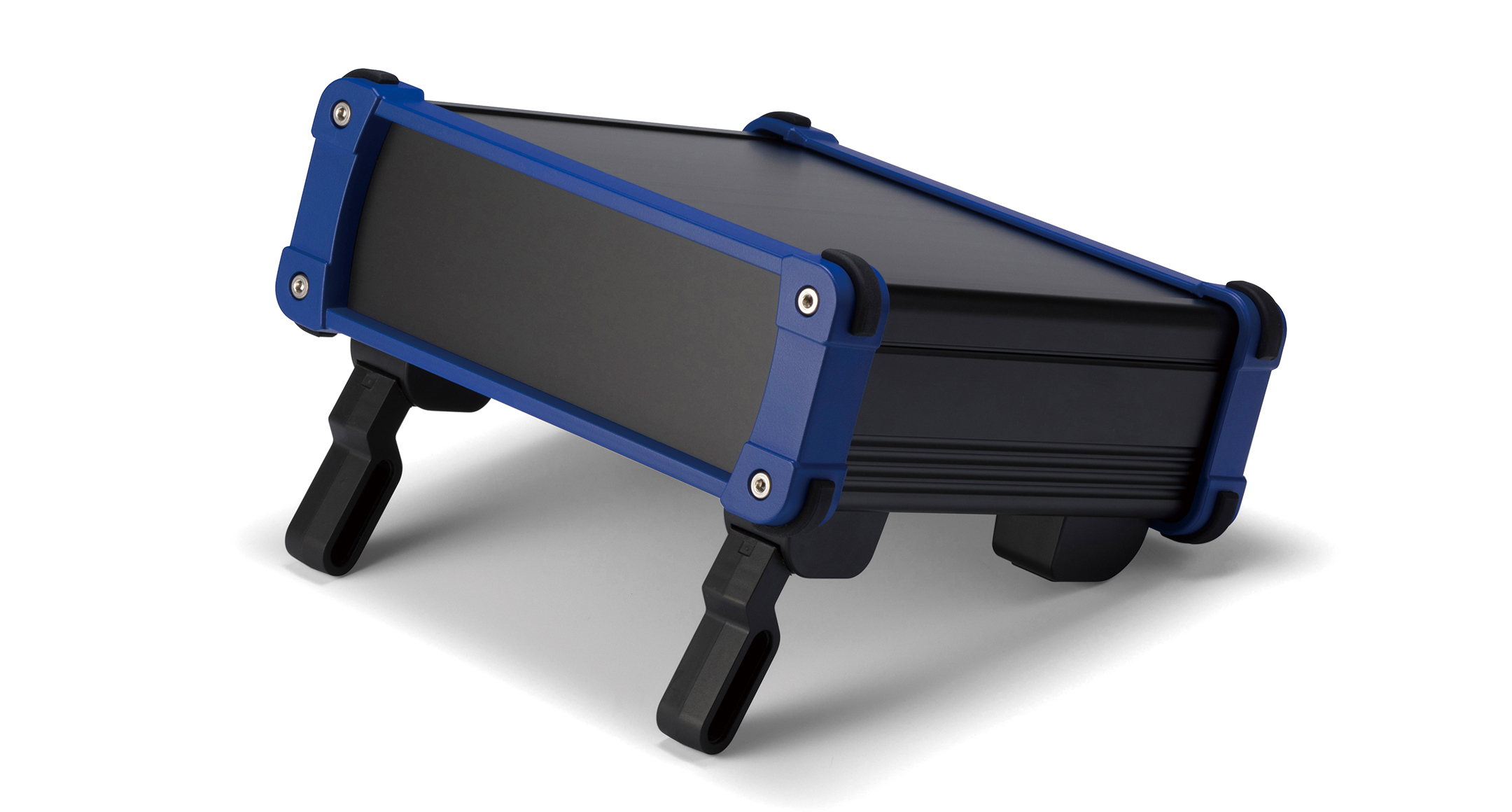 ALUMINIUM ENCLOSURE with TILT LEG - EXPT series:Black/Navy
