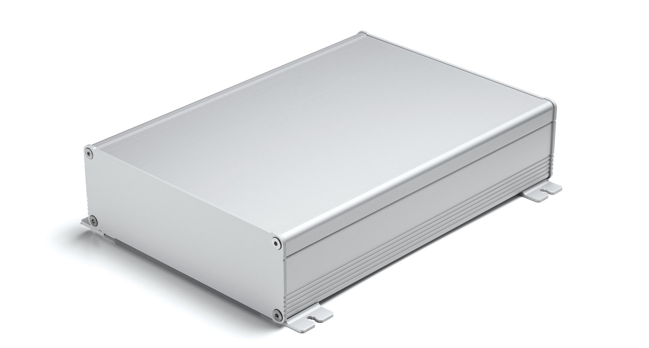 CUSTOM SIZED EXTRUDED ALUMINUM ENCLOSURE - EXS series