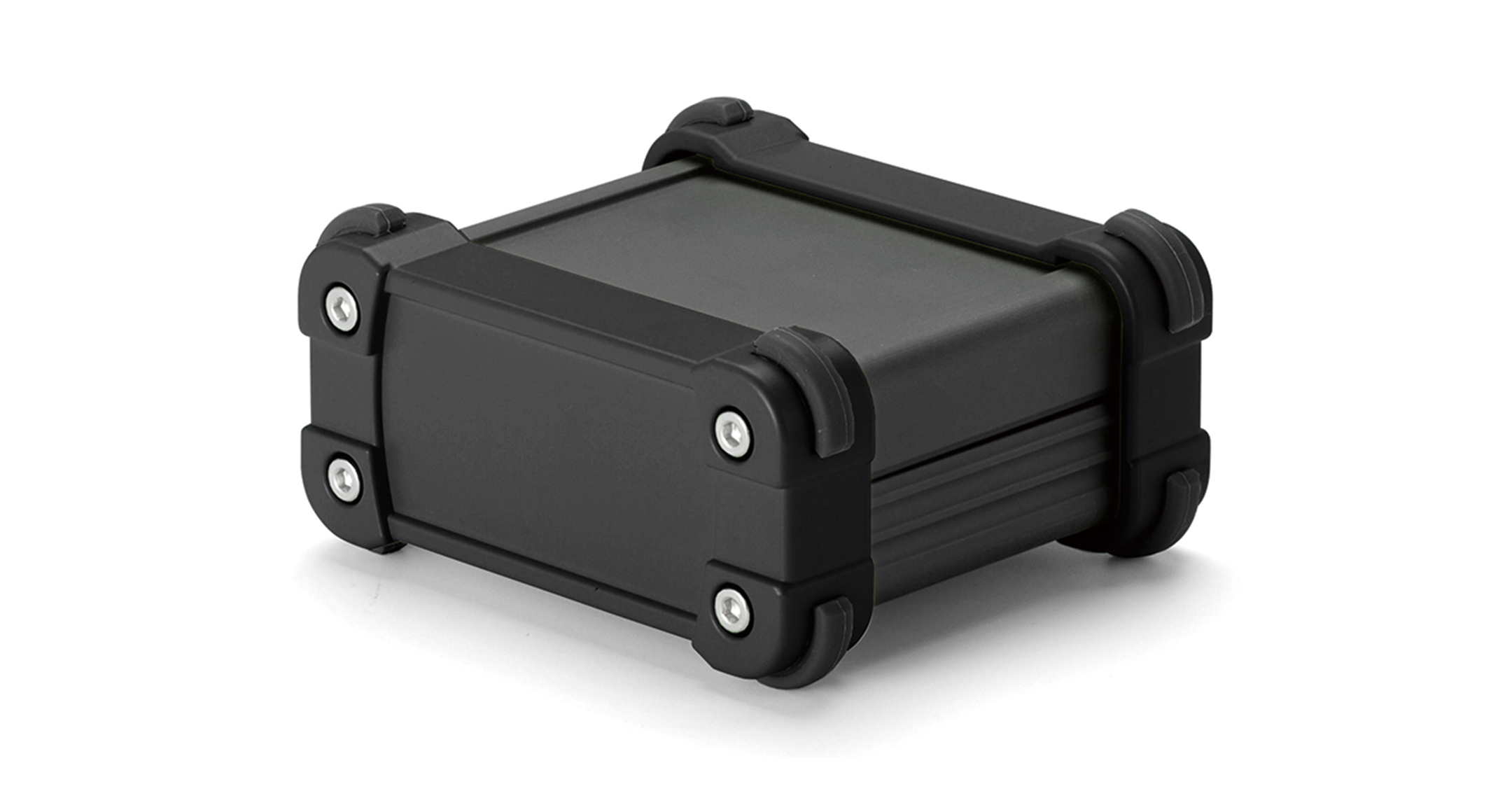 CUSTOM SIZED IP65 ALUMINUM ENCLOSURE - EXWS series:Black/Black