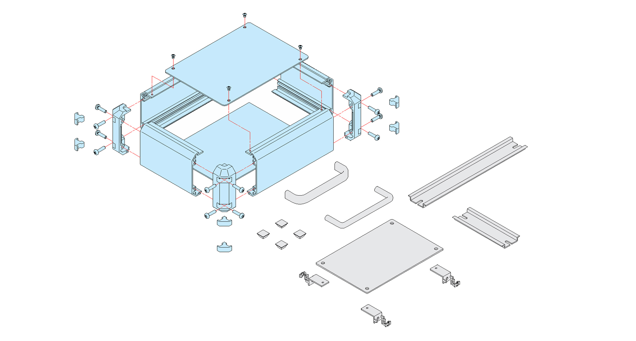 ALUMINIUM CONTROL BOX - FC series