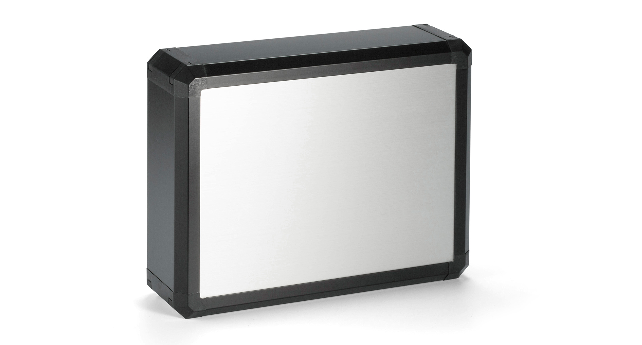 CUSTOM SIZED ALUMINIUM CONTROL BOX - FCS series:Black/Silver