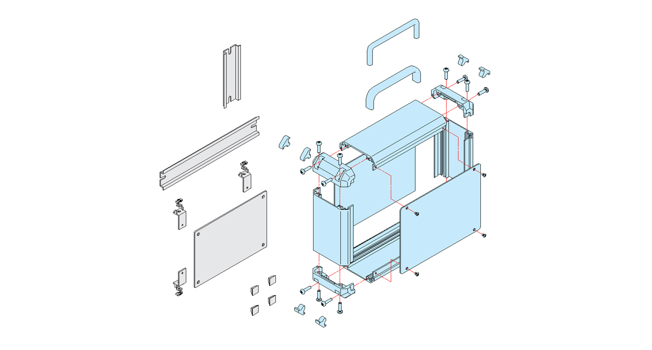 CONTROL BOX with CARRYING HANDLE - FCH series