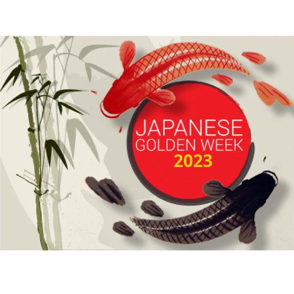 GOLDEN WEEK HOLIDAYS　　　From April 28 (Fri) to May 7 (Sun)　　 at TAKACHI