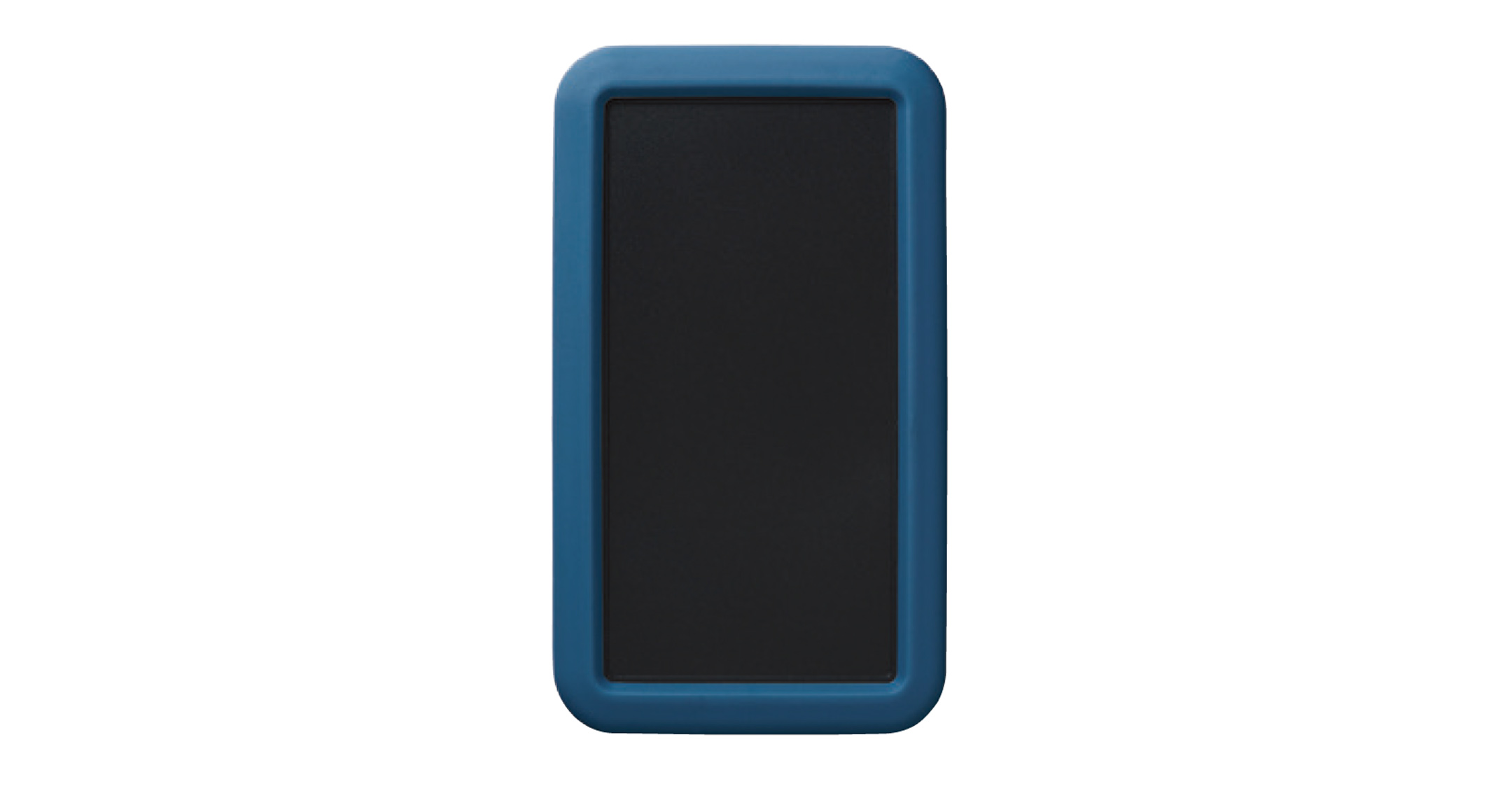 HANDHELD CASE with SILICONE COVER - LCS series:Dark gray/Navy