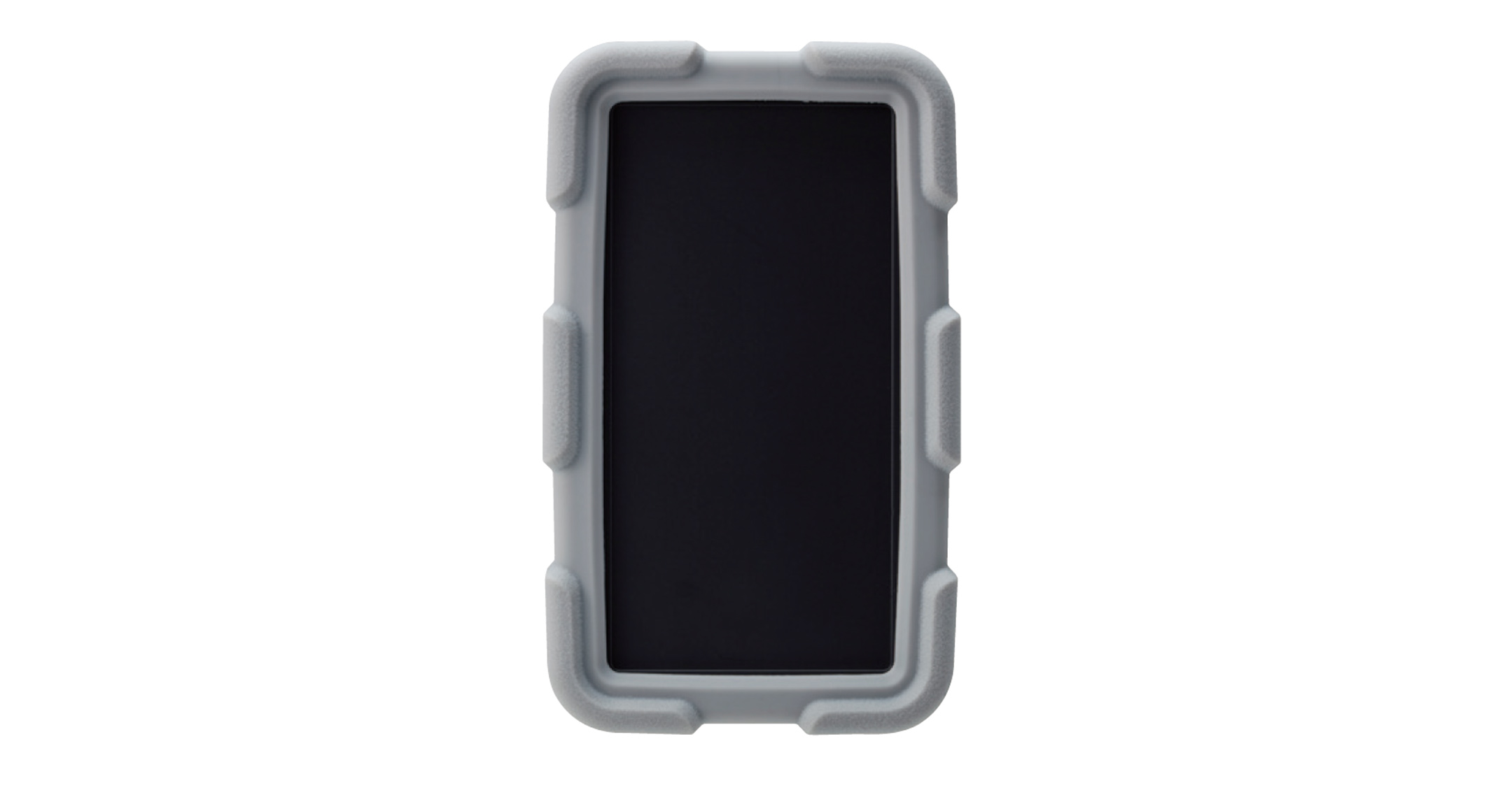 HANDHELD CASE with SHOCK-PROOF COVER - LCT series:Dark gray/Light gray