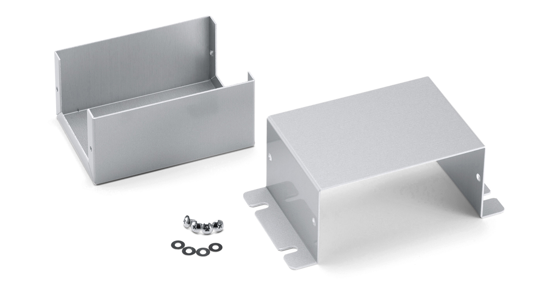 CUSTOM SIZED FLANGED ALUMINUM ENCLOSURE - MBCF series