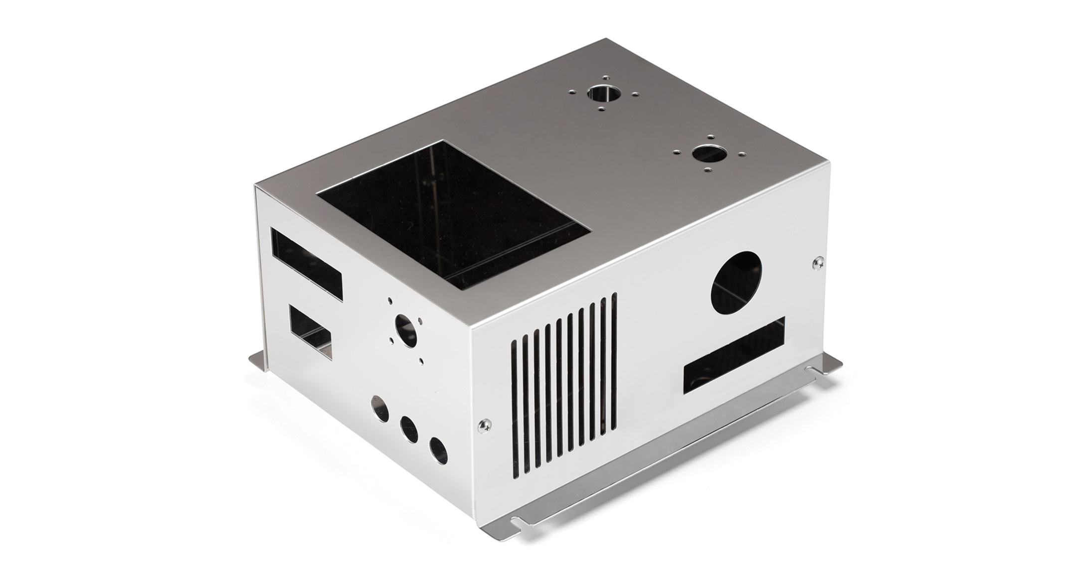 CUSTOM SIZED / FLANGED STAINLESS STEEL ENCLOSURE - MBSF series