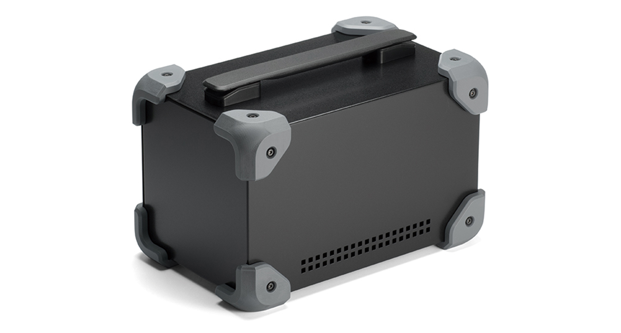 METAL CASE with CORNER GUARD - MCG series:Black/Gray