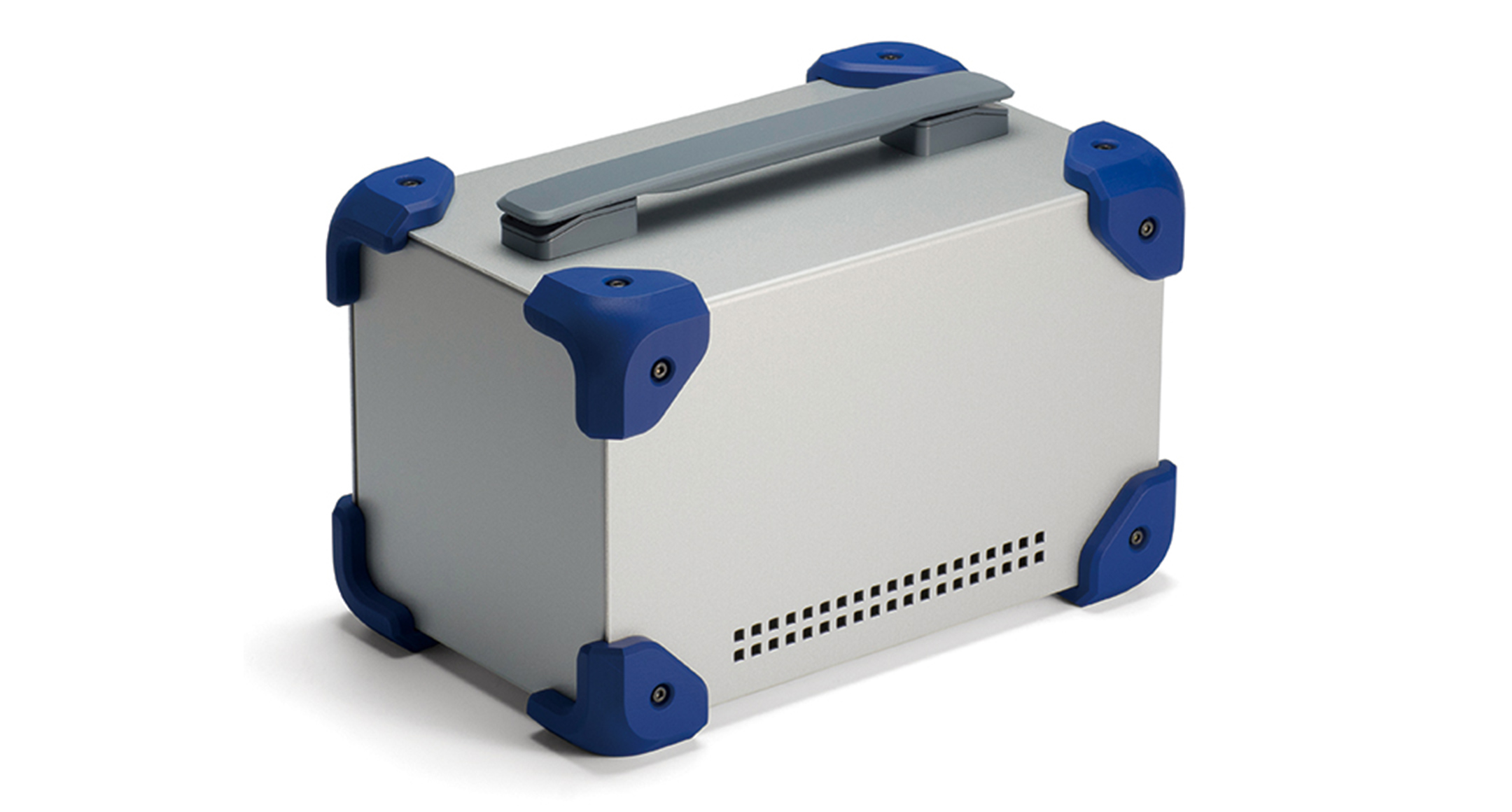 METAL CASE with CORNER GUARD - MCG series:Silver/Navy