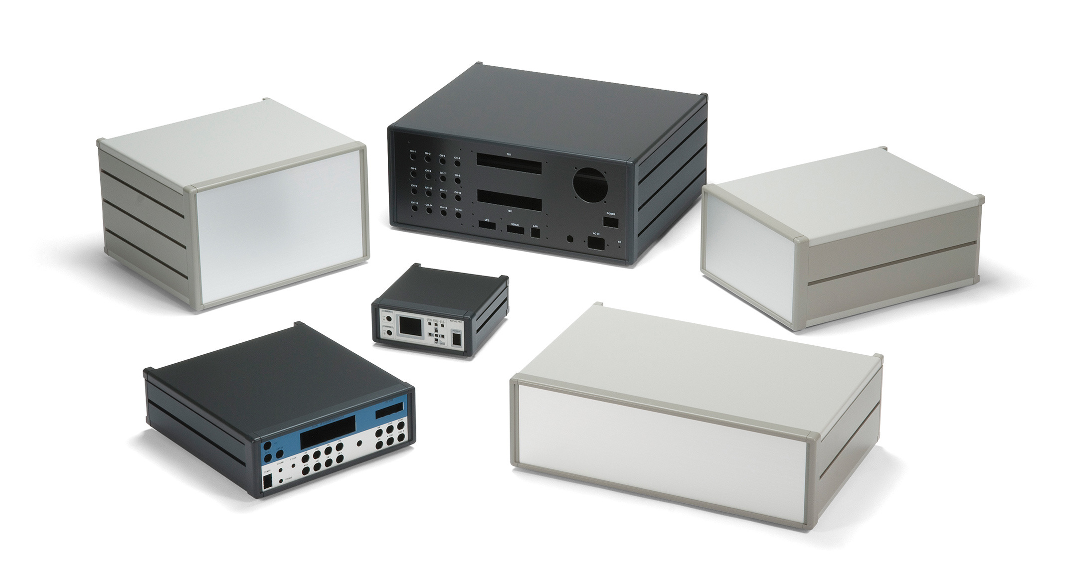 ALUMINUM DESKTOP ENCLOSURE - MO series