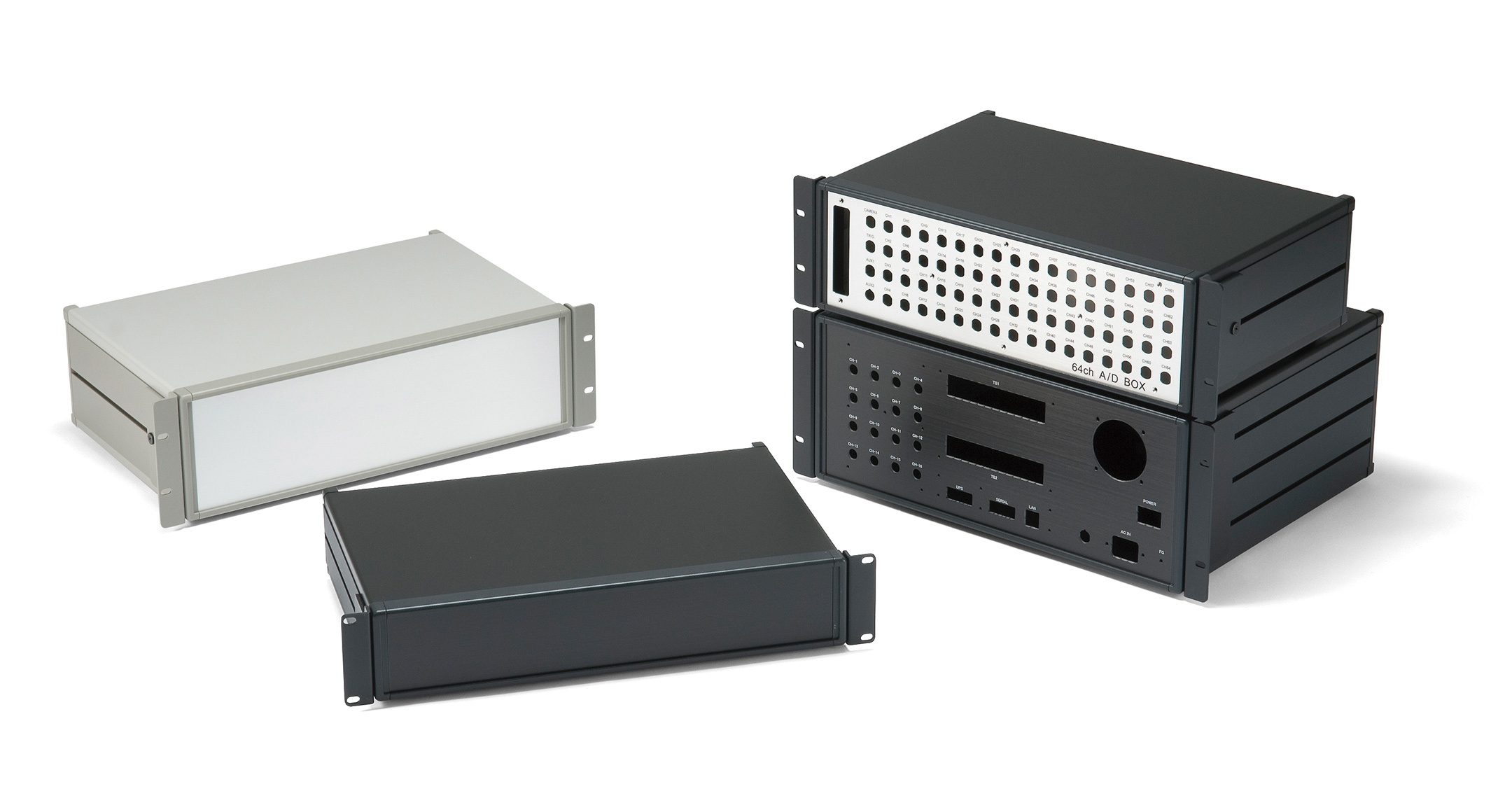 RACK MOUNT ALUMINUM ENCLOSURE - MOR series