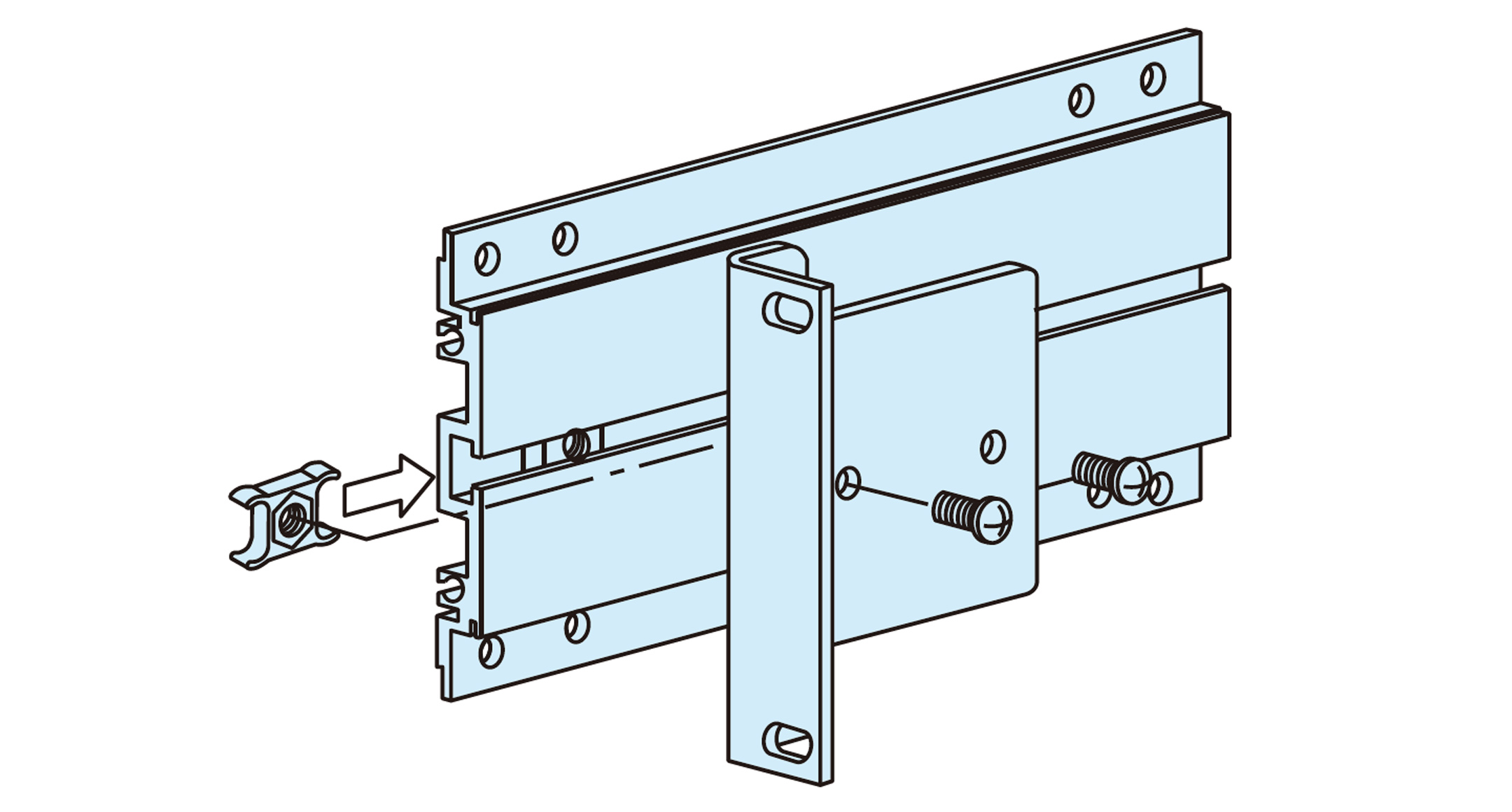 RACK MOUNT BRACKET for MS・MO - MSM series