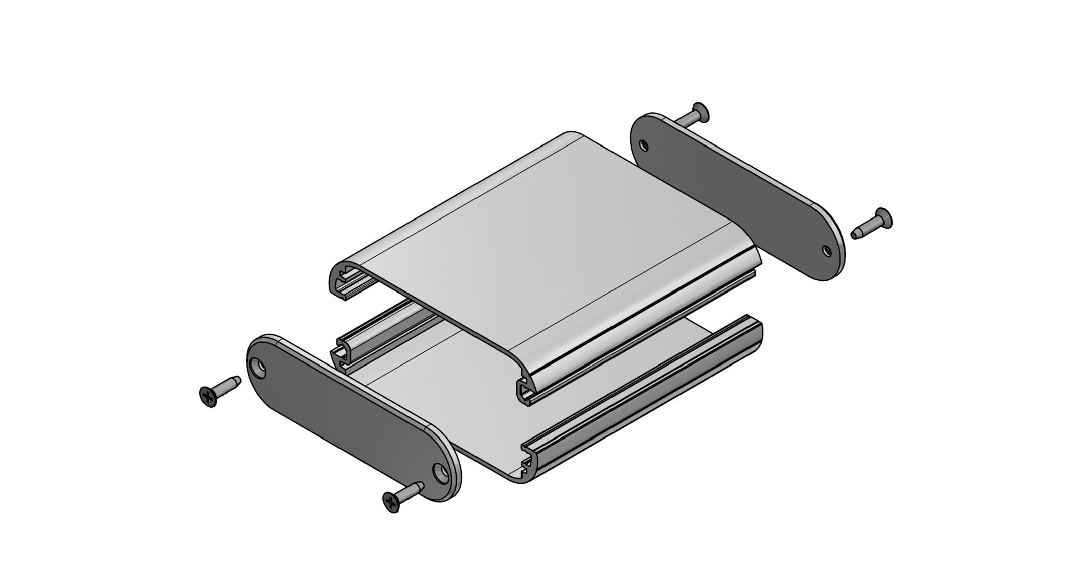 ALUMINIUM MOBILE ENCLOSURE MXA series