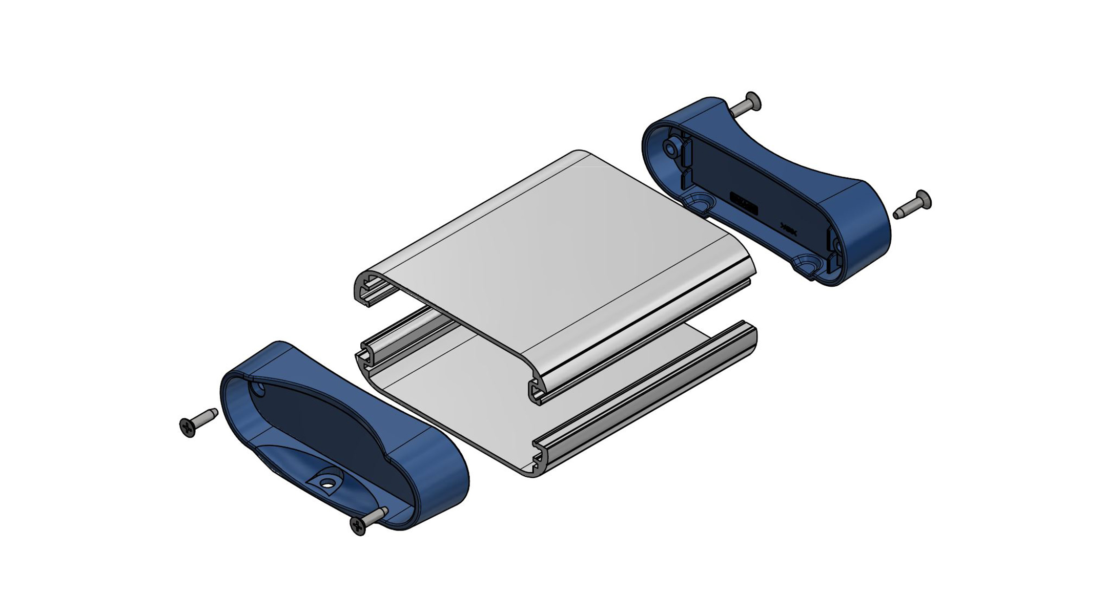 FLANGED NETWORK ALUMINIUM ENCLOSURE - MXF series