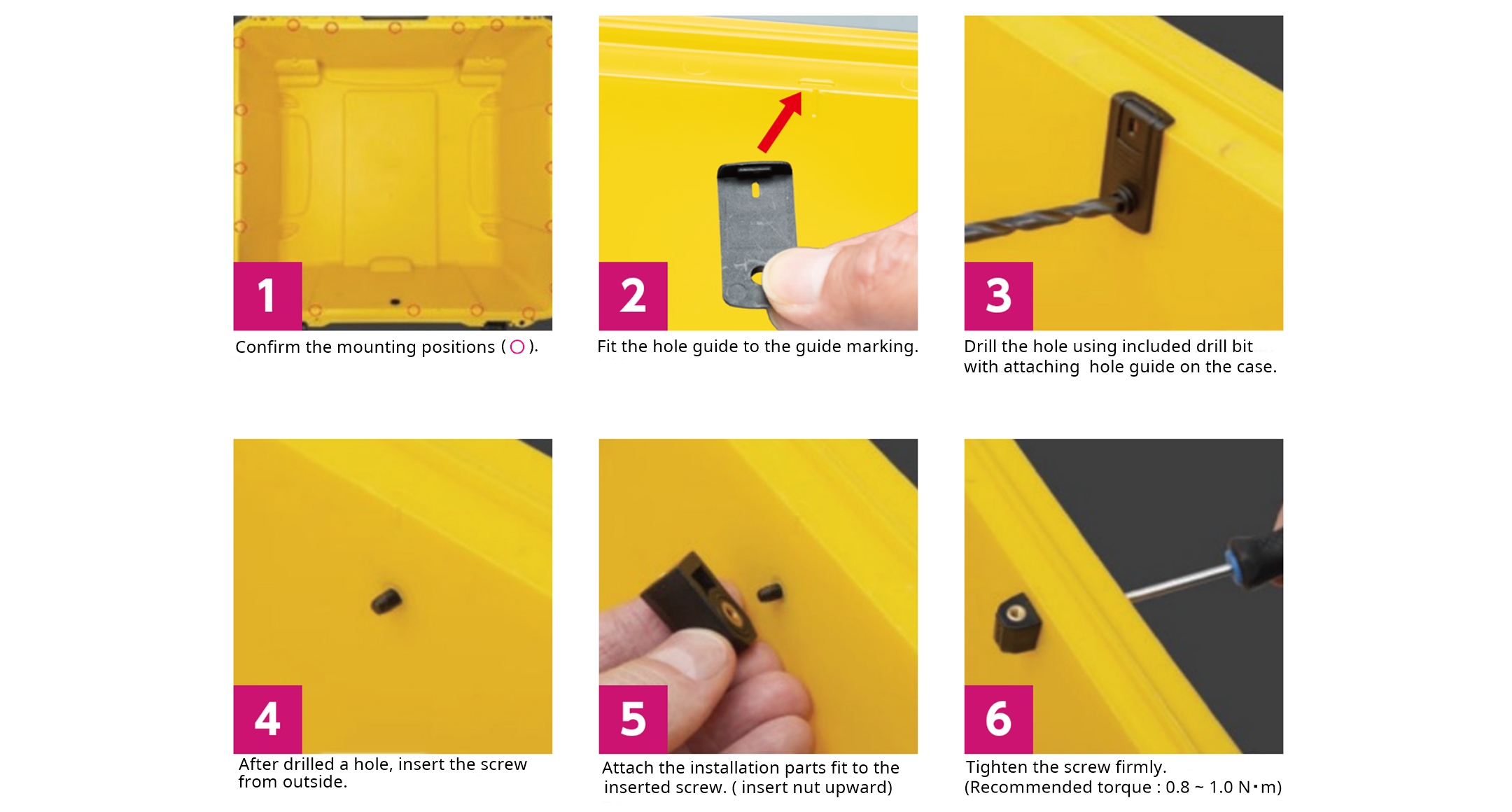 PANEL INSTALLATION KIT for NK・NKK