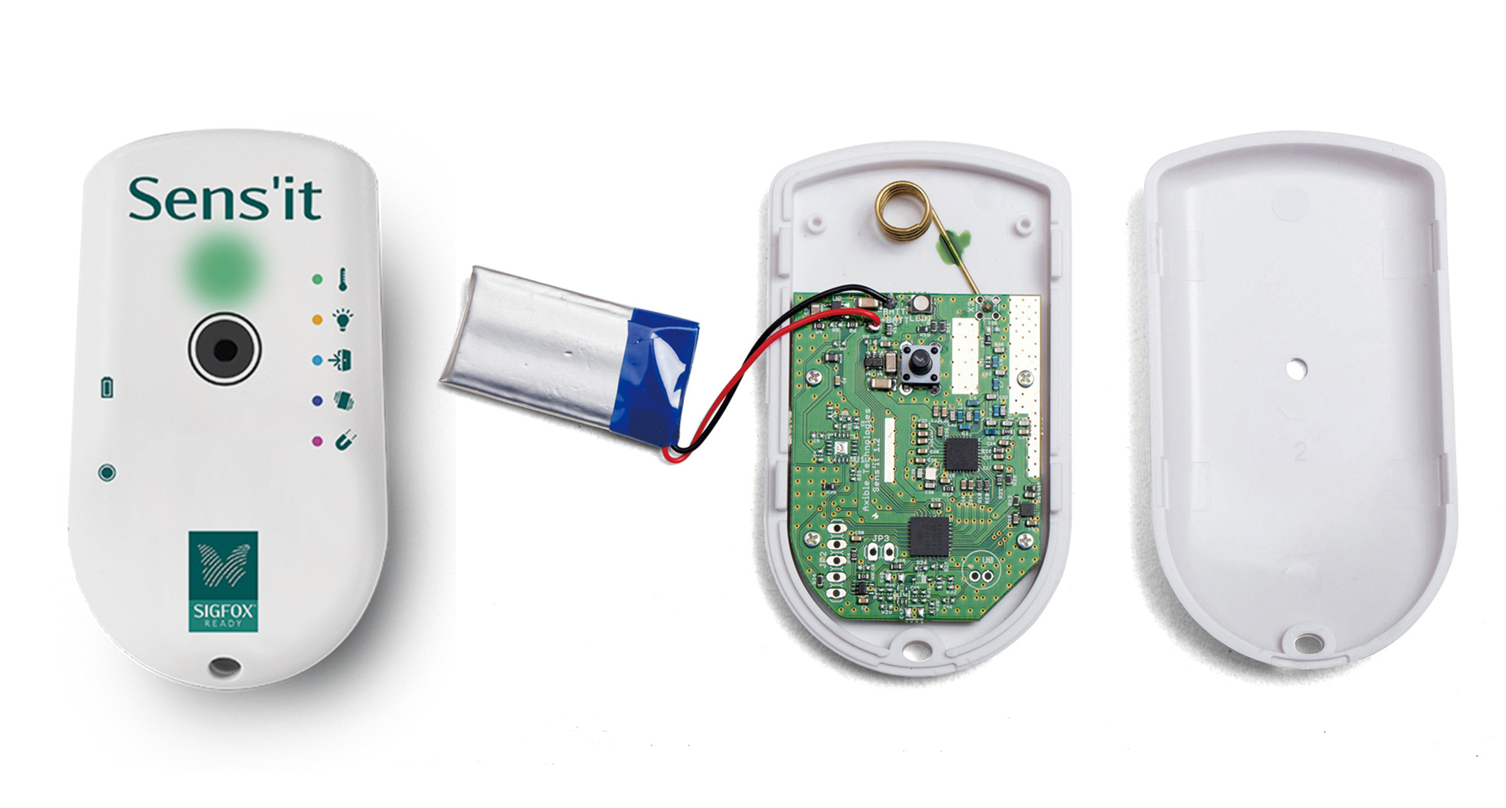 ROUND EDGE KEY-FOB PLASTIC ENCLOSURE - PS series